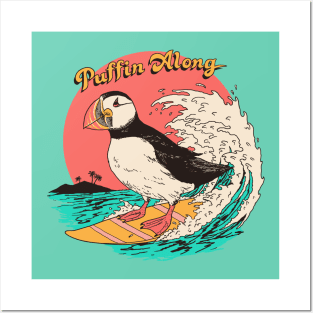 Puffin Along Posters and Art